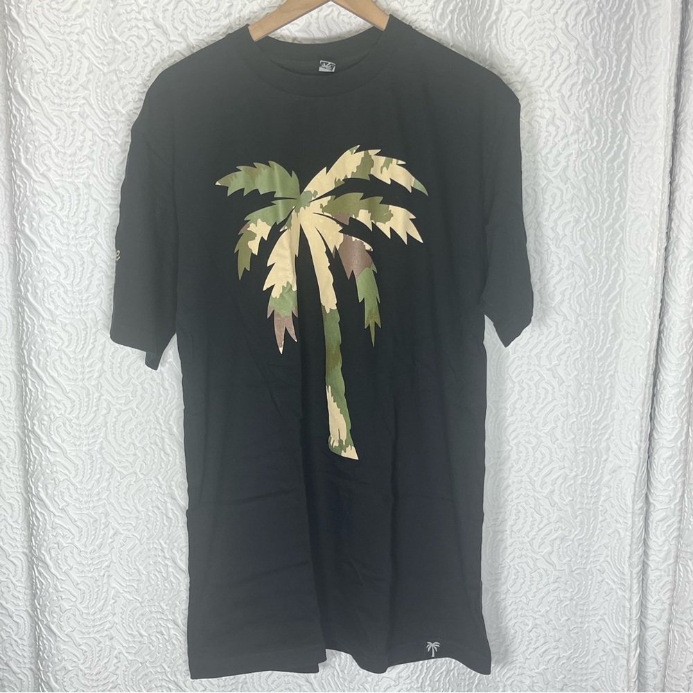 BLVD Camo Palm Tree “Tree Life” Graphic T-Shirt - Men's Size XL